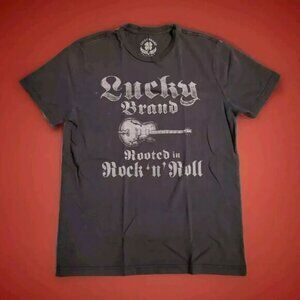 Lucky Brand Rooted In Rock And Roll Tshirt